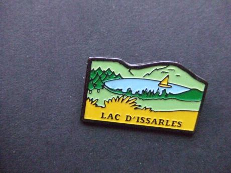 Lac d'Issarles gemeente Ardèche regio Rhône-Alpes